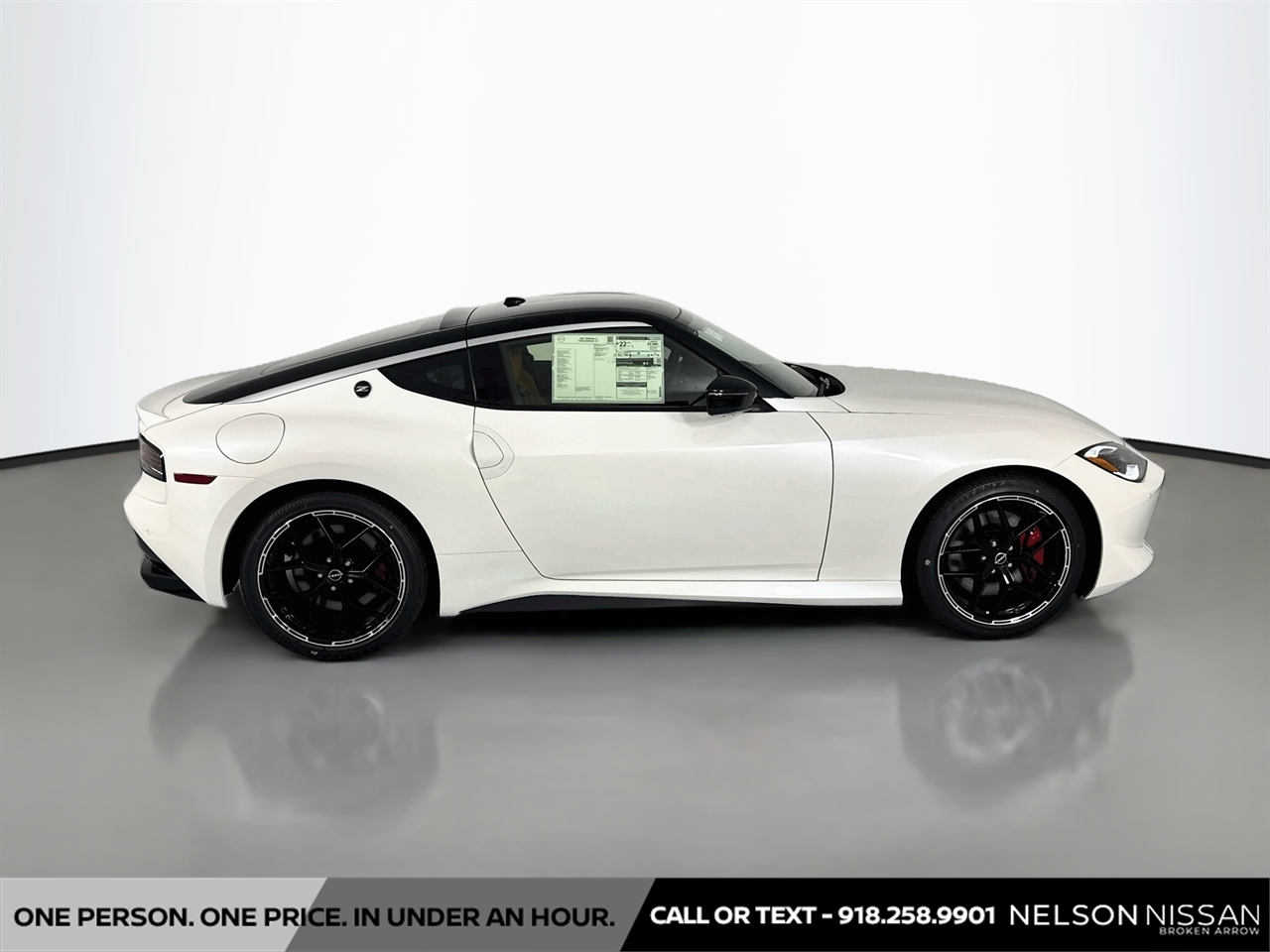 New Pearl White Tricoat/Super Black 2027 Nissan Z Performance for