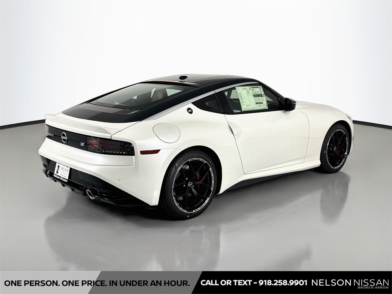 New Pearl White Tricoat/Super Black 2027 Nissan Z Performance for
