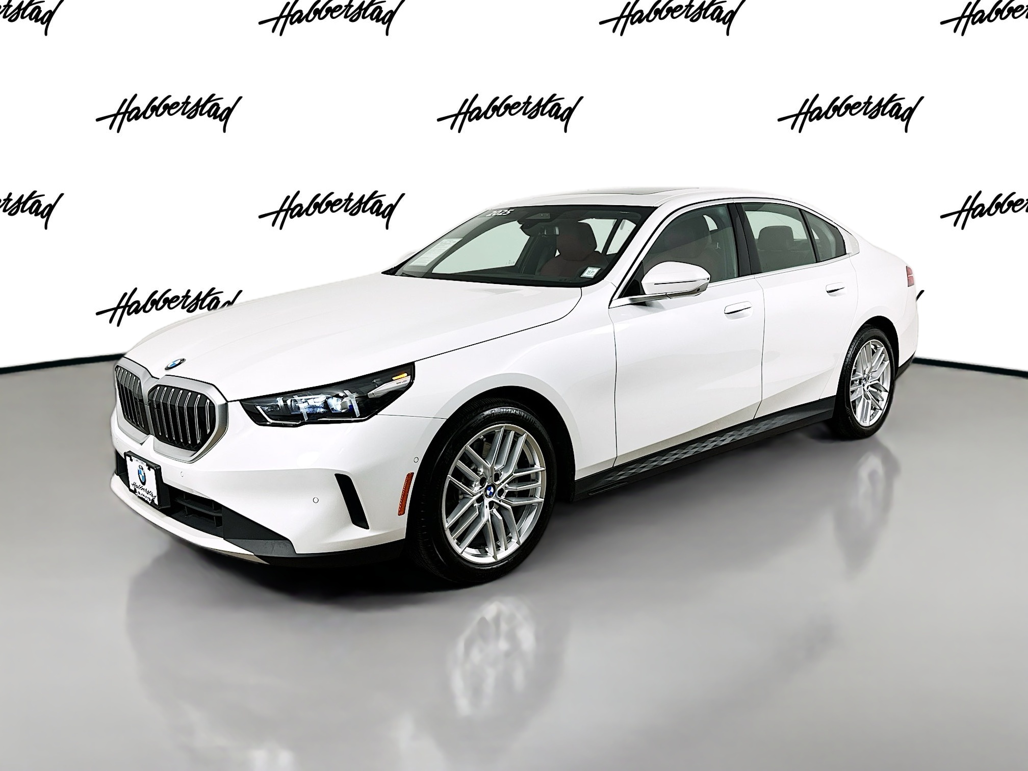 CPO Mineral White Metallic 2025 BMW 5 Series 530i xDrive for Sale