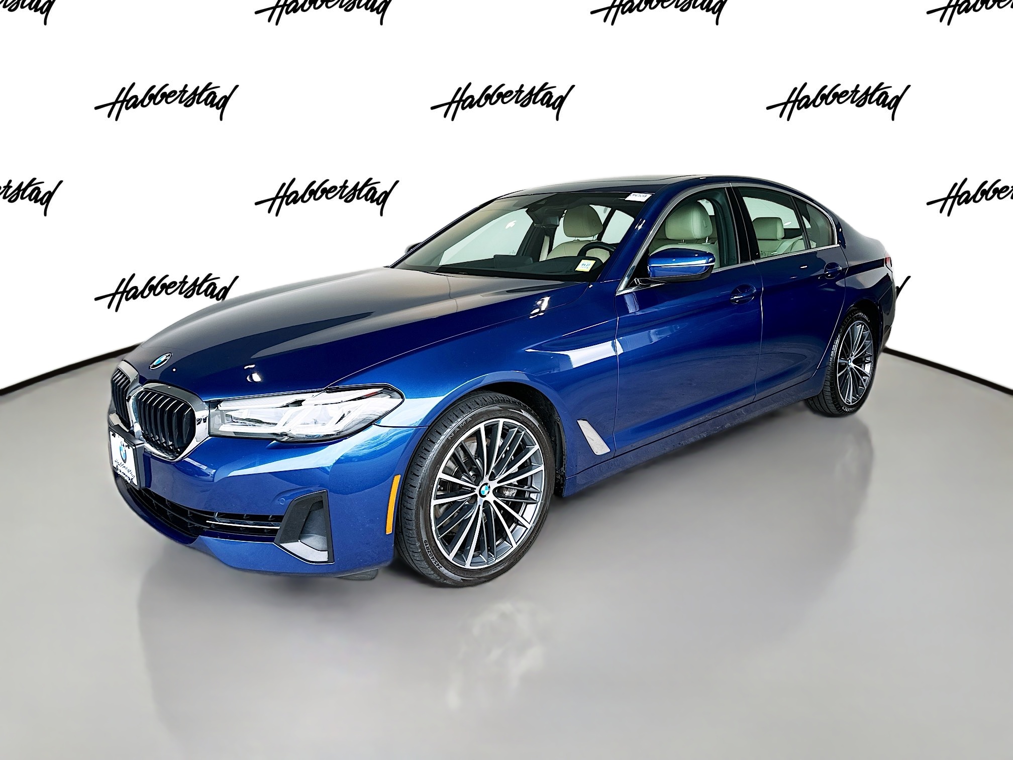 Used Phytonic Blue Metallic 2023 BMW 5 Series 540i xDrive for Sale