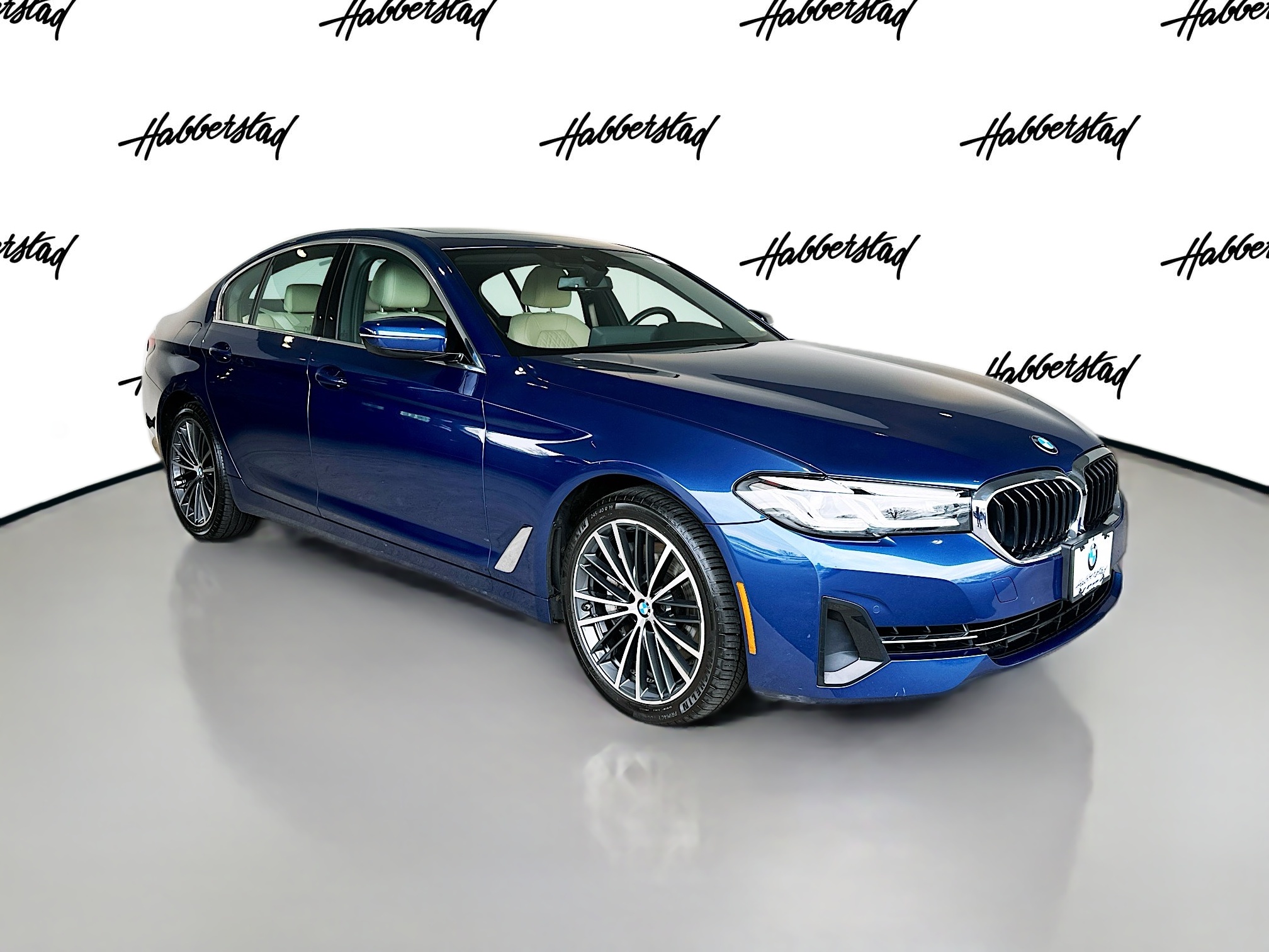 Used Phytonic Blue Metallic 2023 BMW 5 Series 540i xDrive for Sale